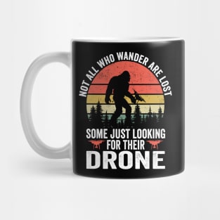 Not all who wander are lost RC Drone Pilot Quadcopter Mug